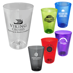 RECYCLED PET - 16 oz. Pint Glass