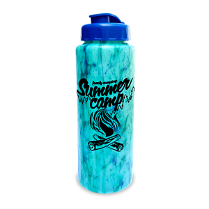 32 oz. Confetti Sports Bottle with Flip Top Cap