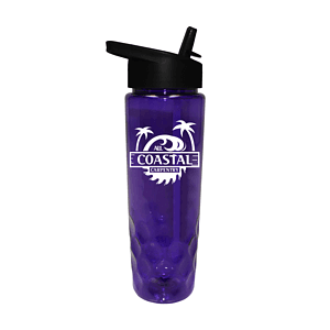 RECYCLED PET - 24 oz. Bottle with Straw Cap
