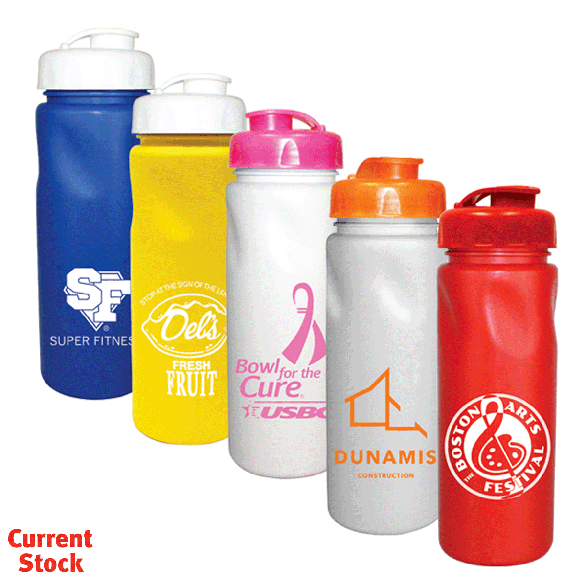 Promotional 24 Oz. Cycle Bottle with Flip Top Cap Personalized With ...