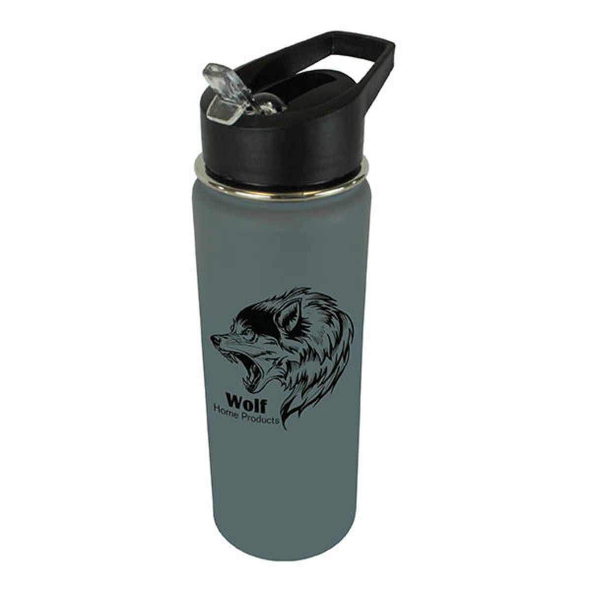Halcyon® 20 oz. Sports Bottle with Flip Straw Lid