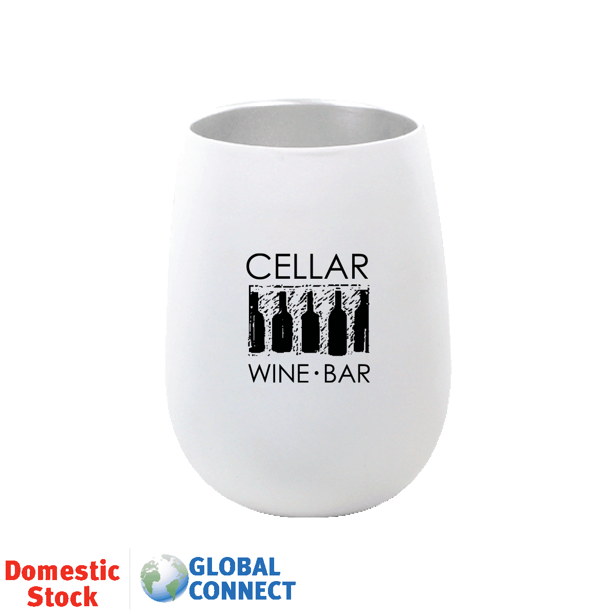 Halcyon® 12 oz. Stainless Steel Wine Glass