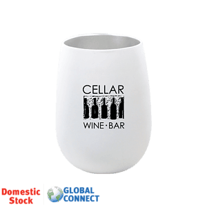 Halcyon® 12 oz. Stainless Steel Wine Glass