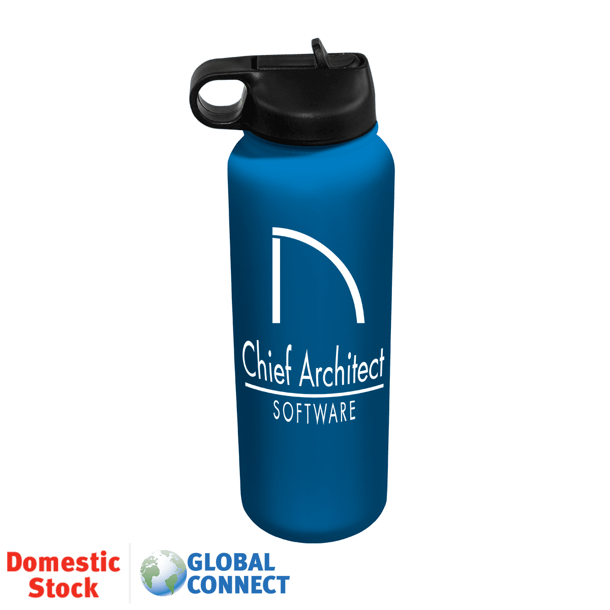 32 oz. Memphis Sports Bottle with Straw Lid