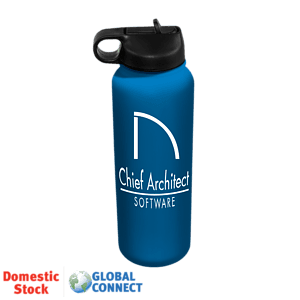 32 oz. Memphis Sports Bottle with Straw Lid