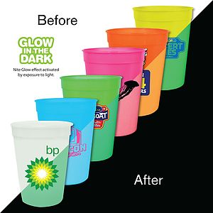 12 oz. Nite Glow Stadium Cup