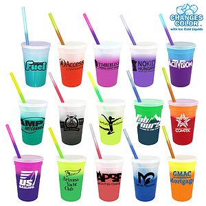 Mood™ 17 oz. Stadium Cup/Straw/Lid Set