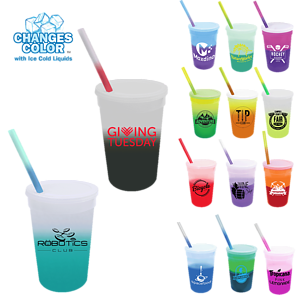 Mood™ 22 oz. Stadium Cup/Straw/Lid Set