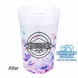 Mood 22 oz. Rainbow Confetti Cup