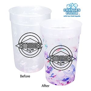 Mood 22 oz. Rainbow Confetti Cup