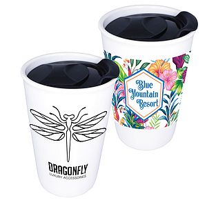 11 oz. Double Wall Ceramic Tumbler