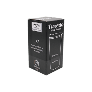 Tuxedo 20 oz. Recycled Tumbler