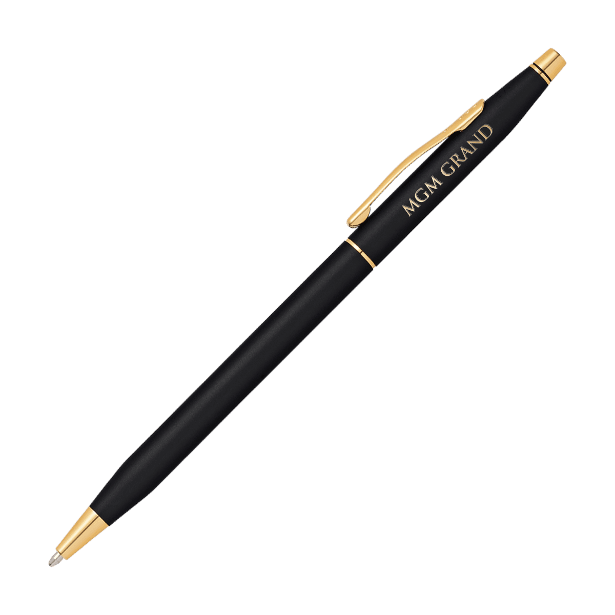 Cross® Classic Century Ballpoint Pen with 23kt Gold Plated Appointments, Laser Engraving