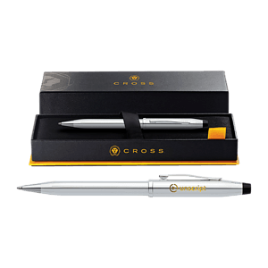 Cross® Century II Lustrous Chrome Pen, Laser Engraving