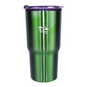 20 oz. Ares Tumbler with Stainless Straw/Flip Top Lid, Laser, Standard