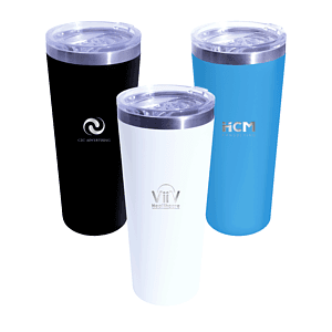 22 oz. Memphis Tumbler with Slide Lid, Laser, Premium