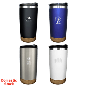 Halcyon® 20 oz. Cork Bottom Tumbler, Laser, Standard