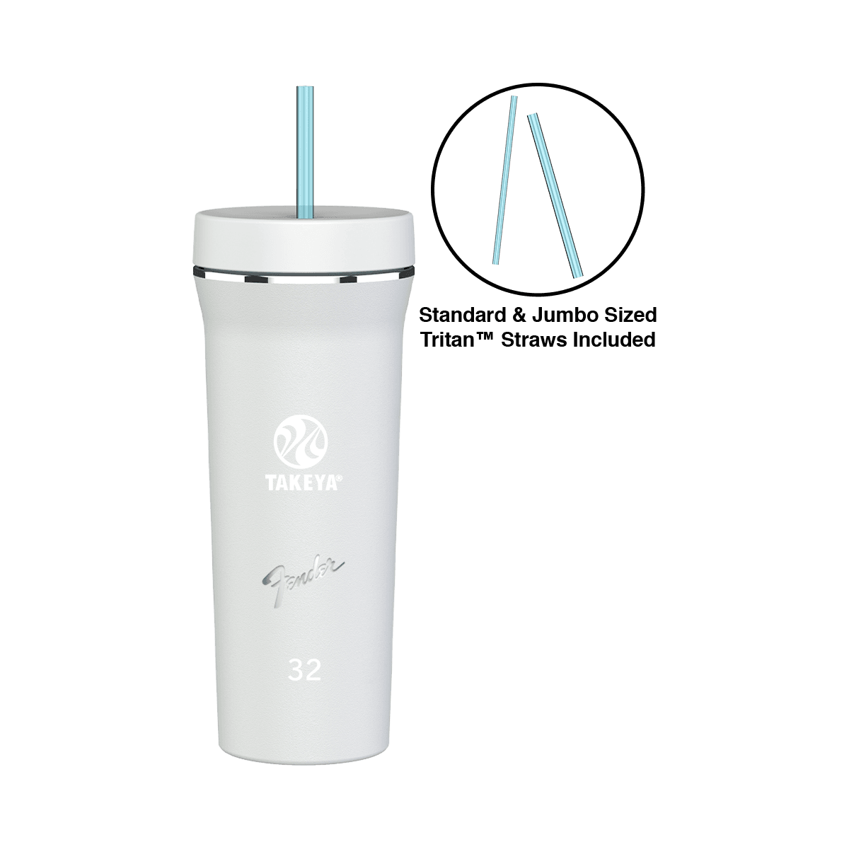 Takeya®  32 oz. Straw Tumbler -  Laser, Standard