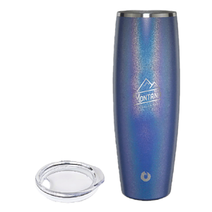 Snowfox® 24 oz. Beer Glass with Lid, Laser, Standard