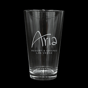 16 oz. Libbey Pint Glass - USA, Laser, Premium