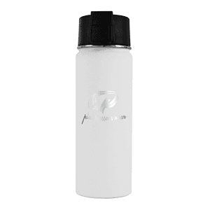 Halcyon® 20 oz. Sport Bottle w/ Push Button Lid, Laser Engraved, Large