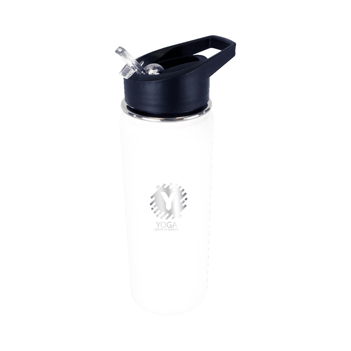 Halcyon® 20 oz. Sports Bottle with Flip Straw Lid, Laser Engraved, Large