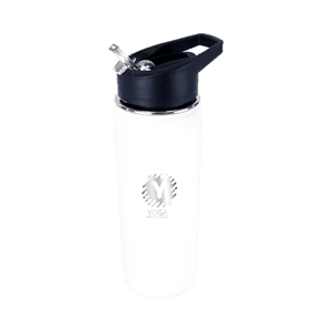 Halcyon® 20 oz. Sports Bottle with Flip Straw Lid, Laser Engraved, Large