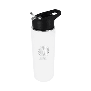 Halcyon® 20 oz. Sports Bottle with Flip Straw Lid, Laser Engraved, Large