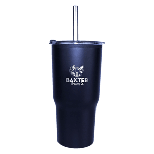 20 oz. Ares Tumbler with Stainless Straw/Flip Top Lid, Laser, Premium