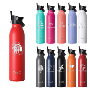 Swig® 20 oz. Matte Bottle with Flip and Sip Lid, Laser, Premium