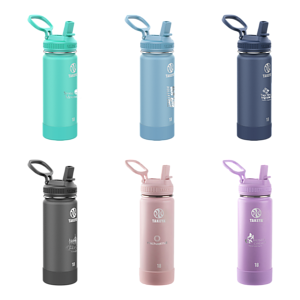 Takeya® 18 oz. Actives with Straw Lid, Laser, Premium