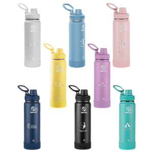 Takeya® 24 oz. Actives with Spout Lid, Laser, Premium