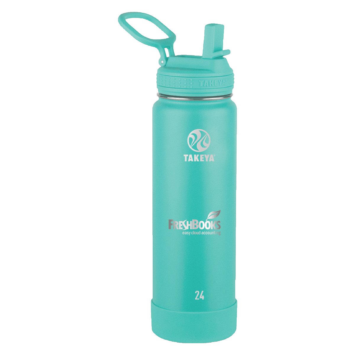 Takeya® 24 oz. Actives with Straw Lid, Laser, Premium