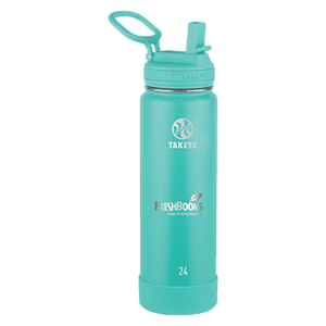 Takeya® 24 oz. Actives with Straw Lid, Laser, Premium