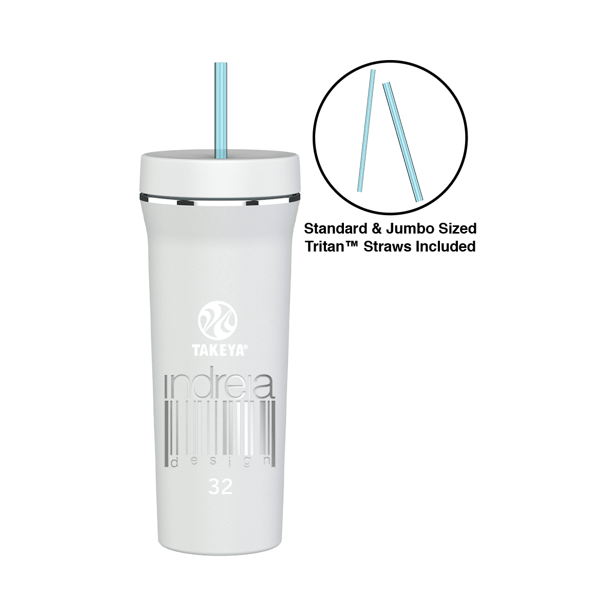 Takeya® 32 oz. Straw Tumbler -  Laser, Premium