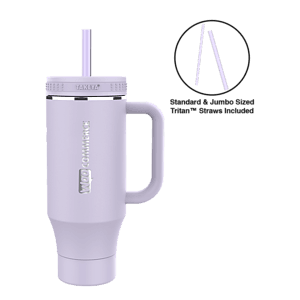 Takeya®  40 oz. Straw Tumbler With Handle, Laser - Premium