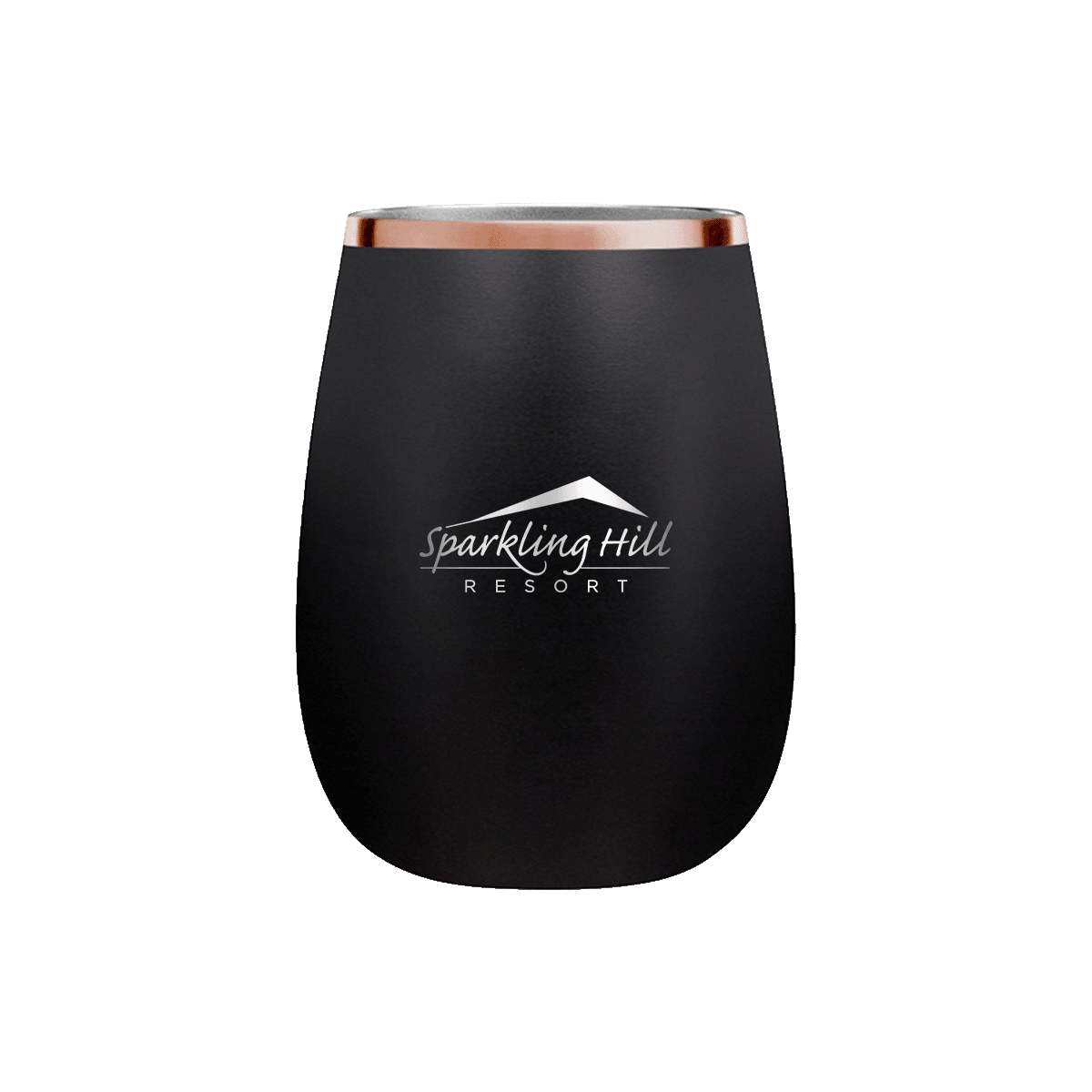 Snowfox® 13 oz. Stemless Wine Glass, Laser, Premium
