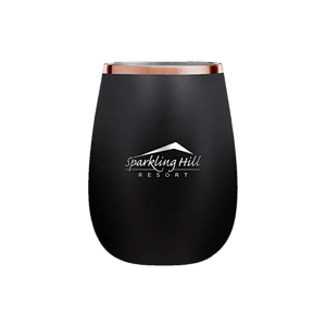 Snowfox® 13 oz. Stemless Wine Glass, Laser, Premium