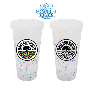 Mood™ 26 oz. Rainbow Confetti Tumbler With Lid