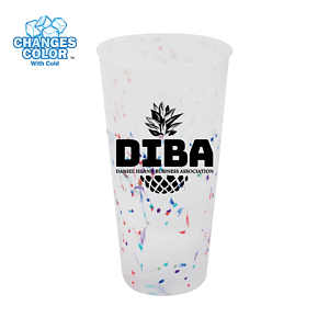 Mood™ 26 oz. Rainbow Confetti Tumbler