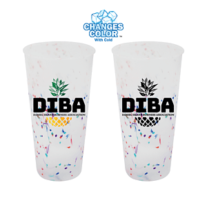 Mood™ 26 oz. Rainbow Confetti Tumbler