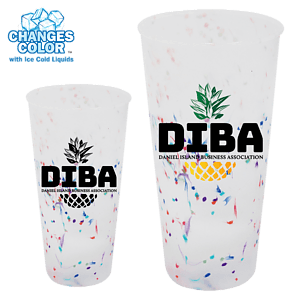 Mood™ 26 oz. Rainbow Confetti Tumbler