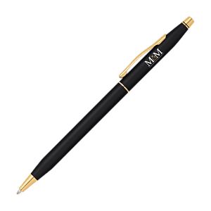 Cross® Classic Century Ballpoint Pen with 23kt Gold Plated Appointments, Full Color Digital