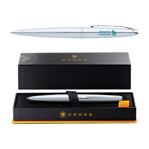 Cross® ATX Pure Chrome Ballpoint Pen, Full Color Digital