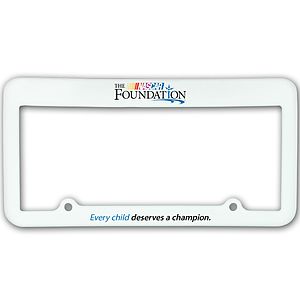 License Plate Frame-2 Holes,Full Color Digital