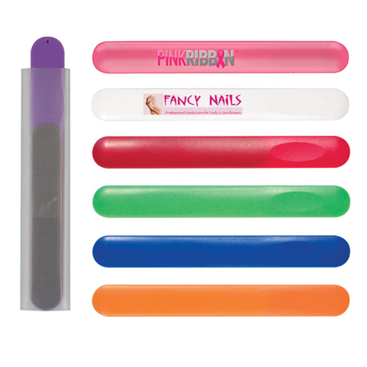 Nail File In Plastic Sleeve,Full Color Digital