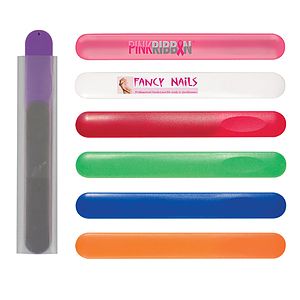 Nail File In Plastic Sleeve,Full Color Digital