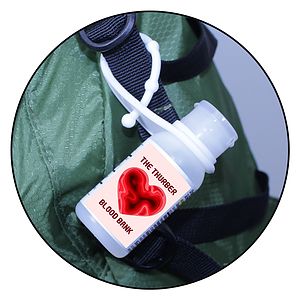 1 oz. Gel Sanitizer with lanyard , Full Color Digital