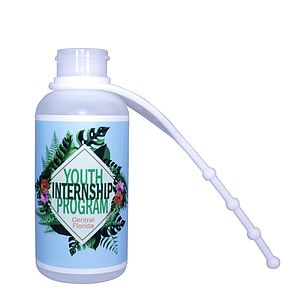 3 oz. Gel Sanitizer with Lanyard , Full Color Digital
