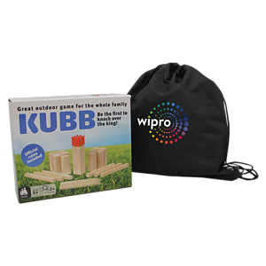 Kubb Game, Full Color Digital